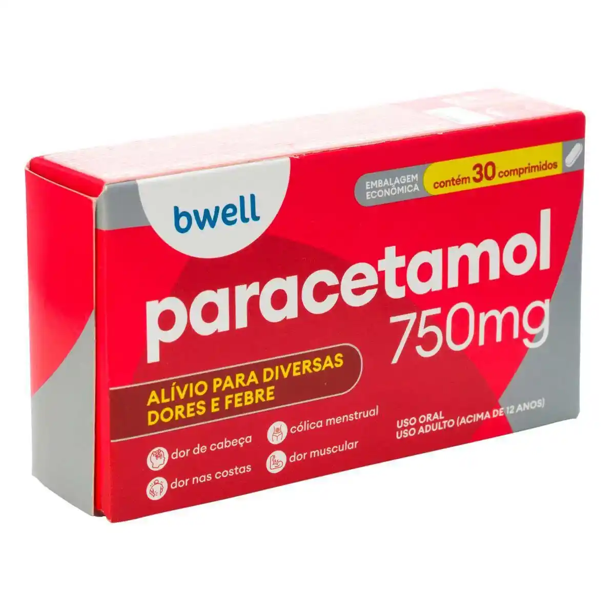 Paracetamol 750mg - imagem 1